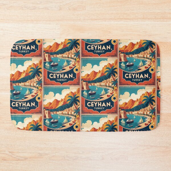 Item preview, Ceyhan Turkey Vintage Travel Tourism designed and sold by TravelersGems.