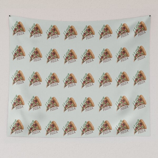 Item preview, I love Pizza, Pizza Perfection Slice designed and sold by Esraa-1419.
