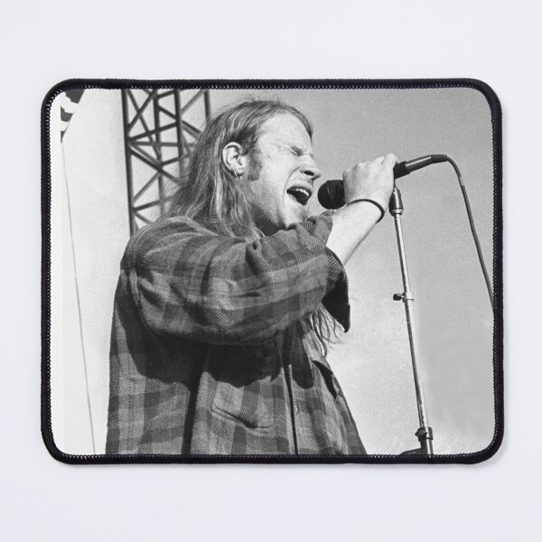Item preview, Mark Lanegan - Screaming Trees - BW Photograph designed and sold by ConcertImages.