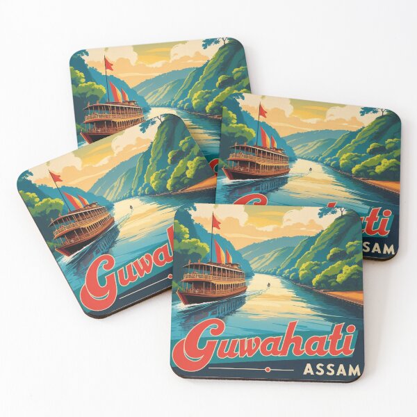Item preview, Guwahati Assam India Vintage Travel Tourism  designed and sold by TravelersGems.