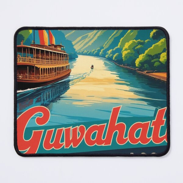 Item preview, Guwahati Assam India Vintage Travel Tourism  designed and sold by TravelersGems.