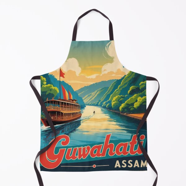 Item preview, Guwahati Assam India Vintage Travel Tourism designed and sold by TravelersGems.