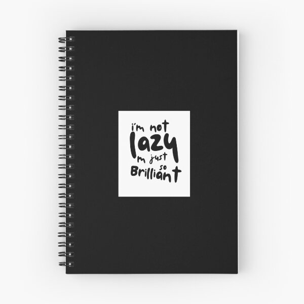 Item preview, I am not Lazy m Just so Brilliant designed and sold by MetroBulls.