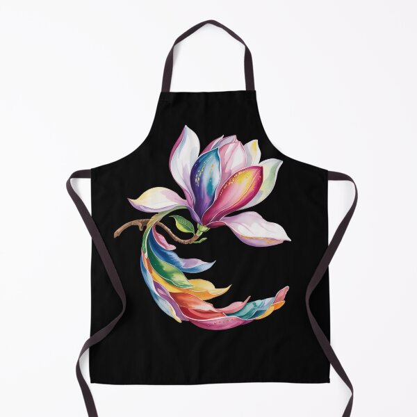 Item preview, Magnolia Blossom Colorful Watercolor designed and sold by MadCatPrints.