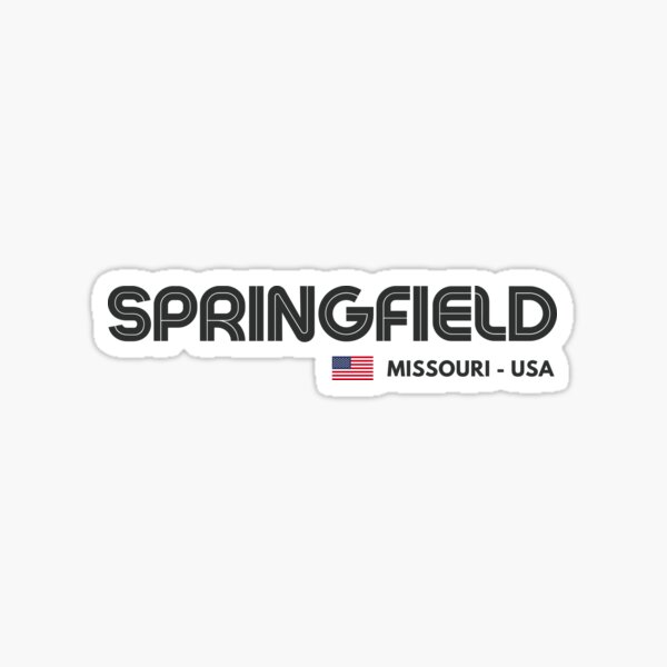Item preview, Springfield - Missouri - USA  designed and sold by Sketch-Shack.