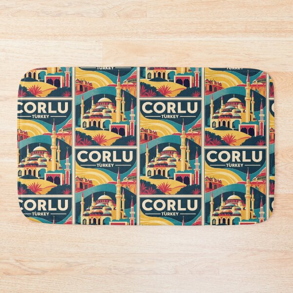 Item preview, Corlu Eregli Turkey Vintage Travel Tourism designed and sold by TravelersGems.