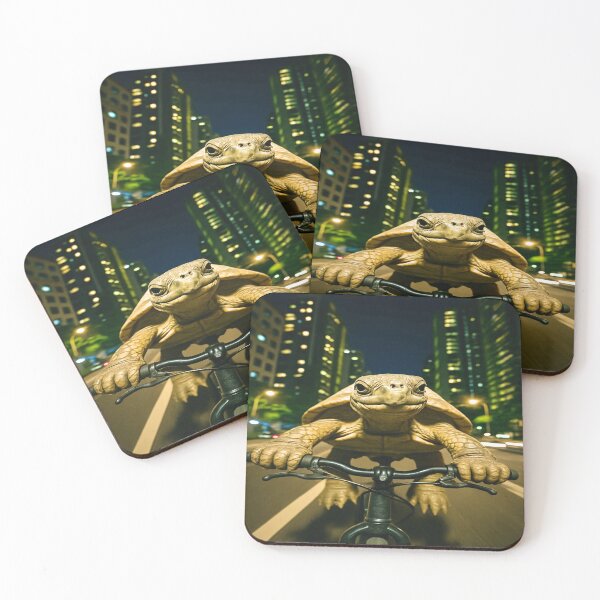 Item preview, Turtle Power (City Scape) designed and sold by quantum X.