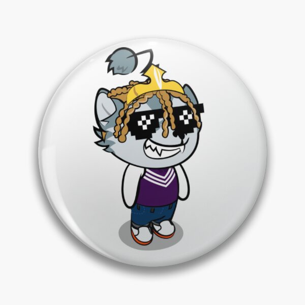 Item preview, Bratchers / hip-hop cat with thug life glasses designed and sold by UnoDealFit.