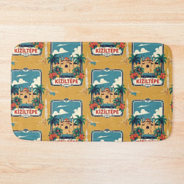 Item preview, Kiziltepe Turkey Vintage Travel Tourism designed and sold by TravelersGems.