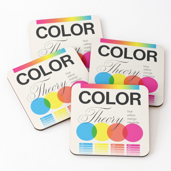 Item preview, Color theory vintage poster designed and sold by AllegraMussato.
