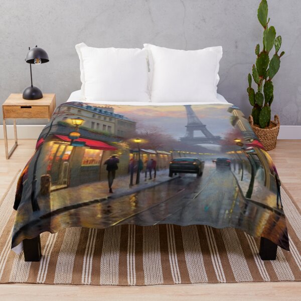 Item preview, Parisian Street in Winter Light designed and sold by BlareBlare.