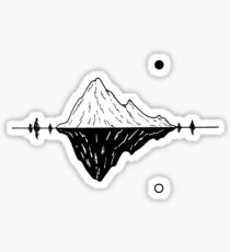 opposites Sticker