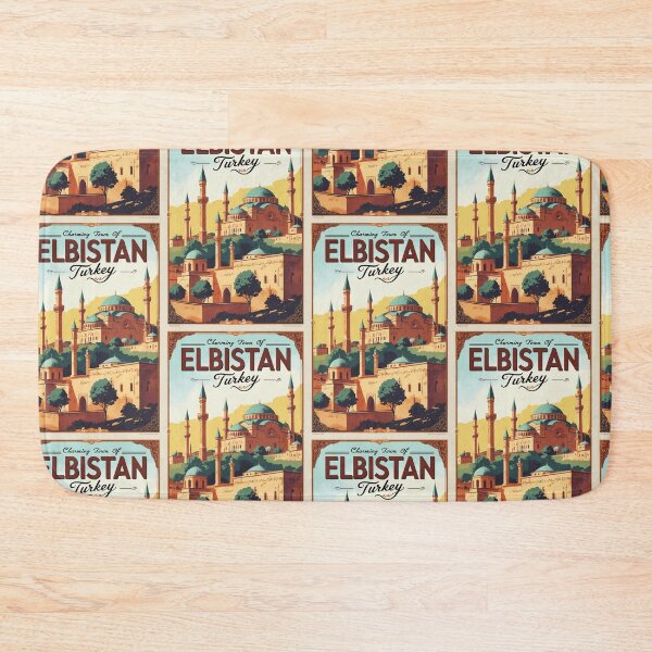 Item preview, Elbistan Turkey Vintage Travel Tourism designed and sold by TravelersGems.