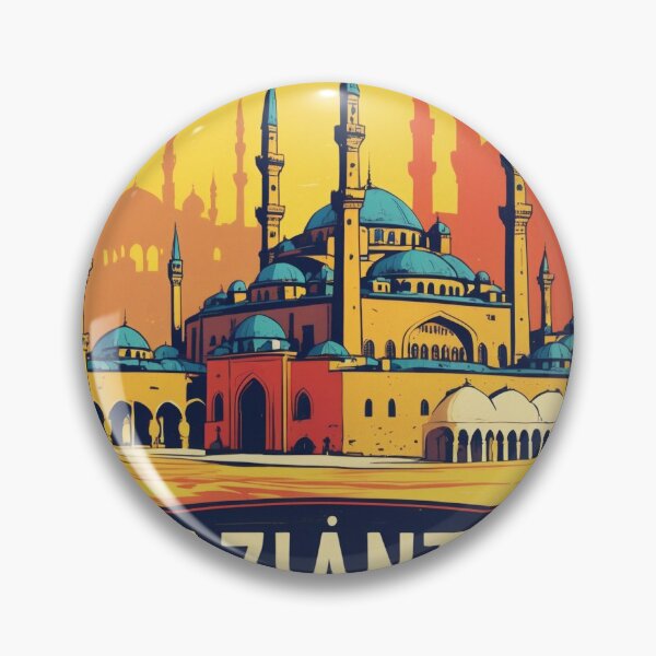 Item preview, Gaziantep Turkey Vintage Travel Tourism designed and sold by TravelersGems.