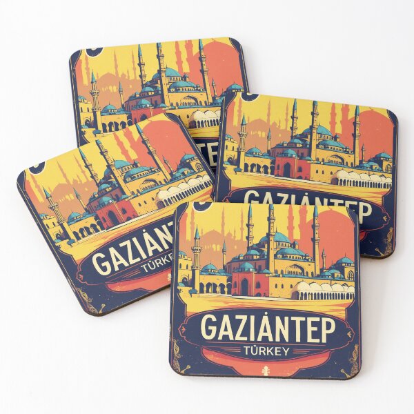 Item preview, Gaziantep Turkey Vintage Travel Tourism designed and sold by TravelersGems.