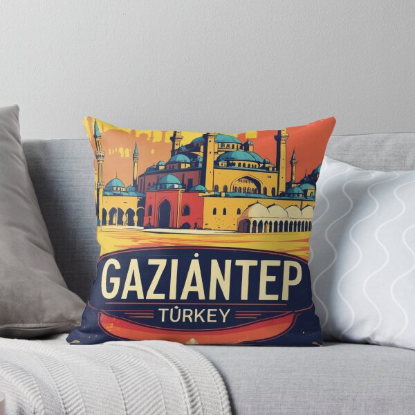 Item preview, Gaziantep Turkey Vintage Travel Tourism designed and sold by TravelersGems.