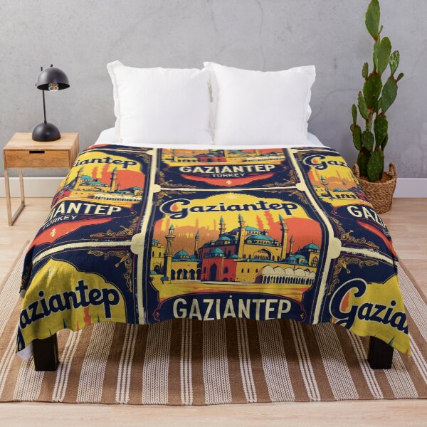 Item preview, Gaziantep Turkey Vintage Travel Tourism designed and sold by TravelersGems.