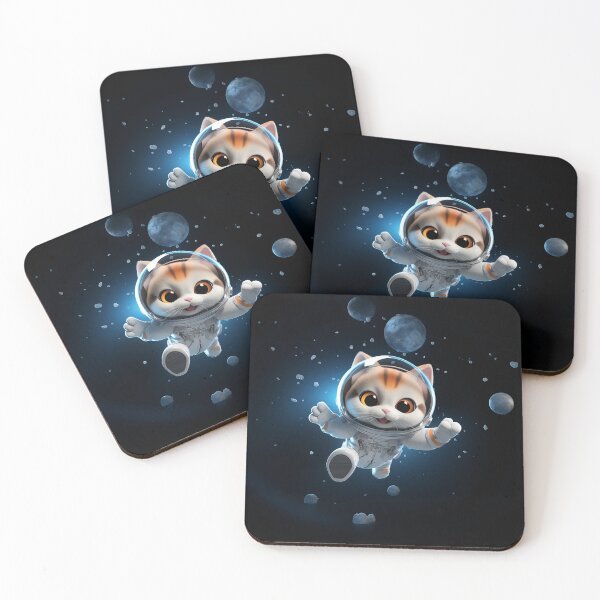 Item preview, Galaxy Cat Astronaut – Cute Space Kitten Adventure designed and sold by YourOnlyCorner.