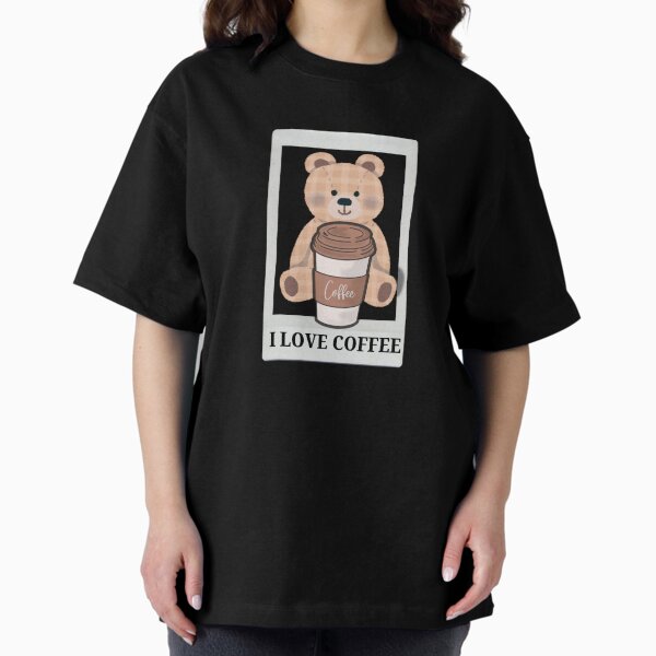 Item preview, Teddy Loves Coffee designed and sold by WearKindly.