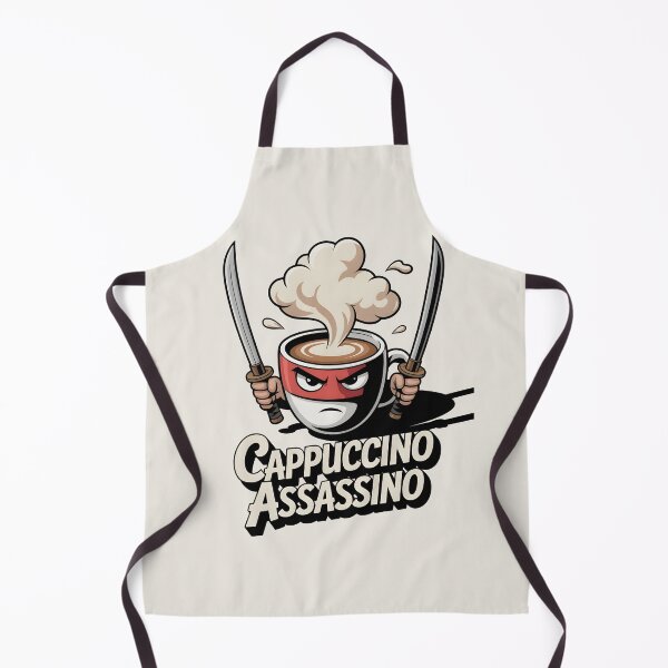 Item preview, Cappuccino Assassino Italian Meme designed and sold by AniArtPL.