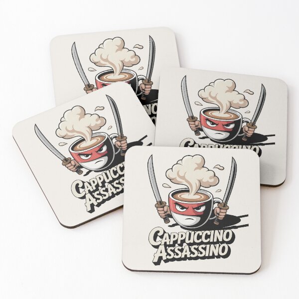 Item preview, Cappuccino Assassino Italian Meme designed and sold by AniArtPL.