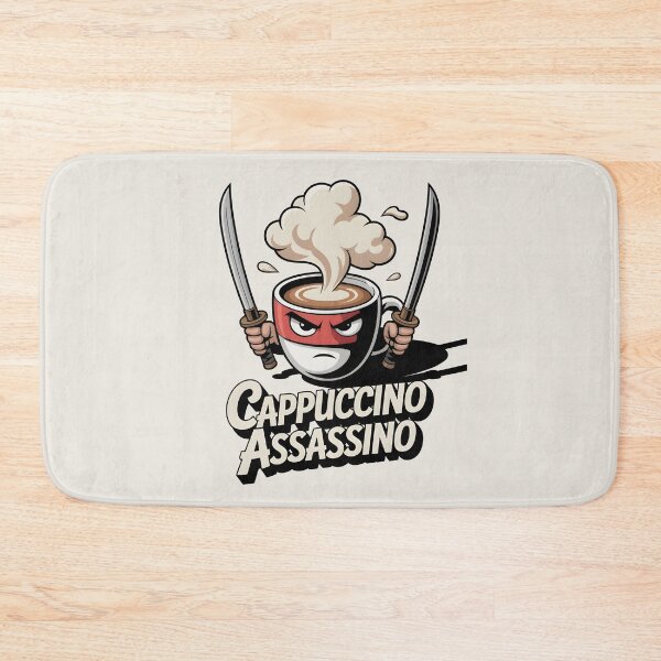 Item preview, Cappuccino Assassino Italian Meme designed and sold by AniArtPL.