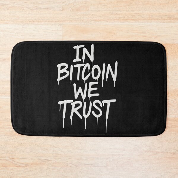 Item preview, In Bitcoin We Trust designed and sold by oneof21million.
