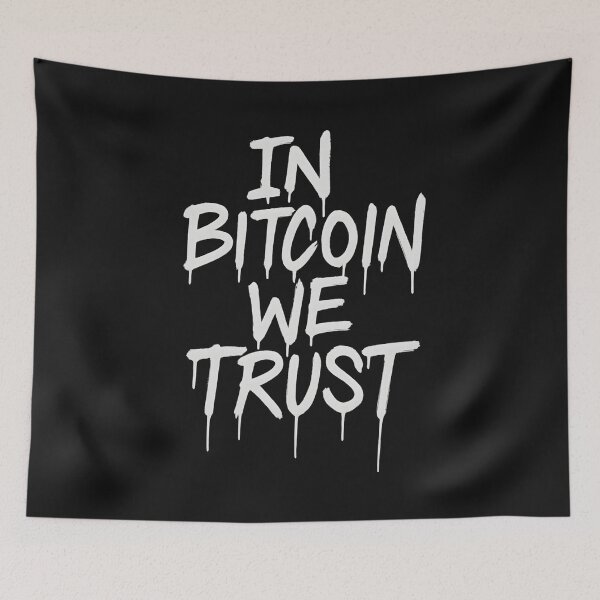 Item preview, In Bitcoin We Trust designed and sold by oneof21million.