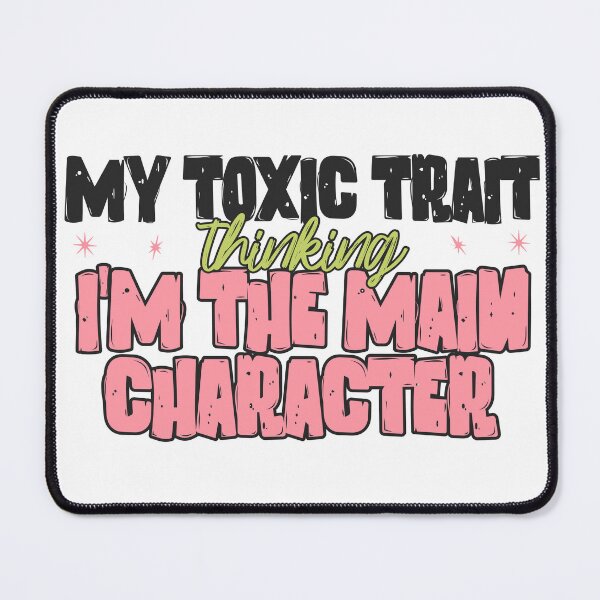 Item preview, Main Character Energy | Funny Relatable Quote Aesthetic Design designed and sold by TFIC.
