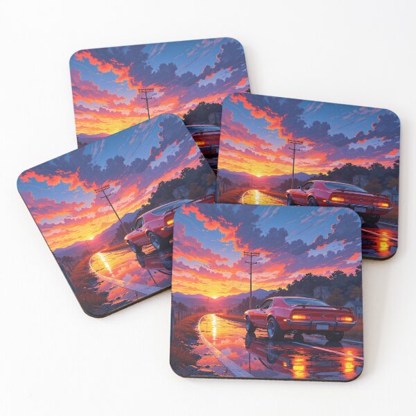 Item preview, Sunset on the Road designed and sold by Ambient Flow.