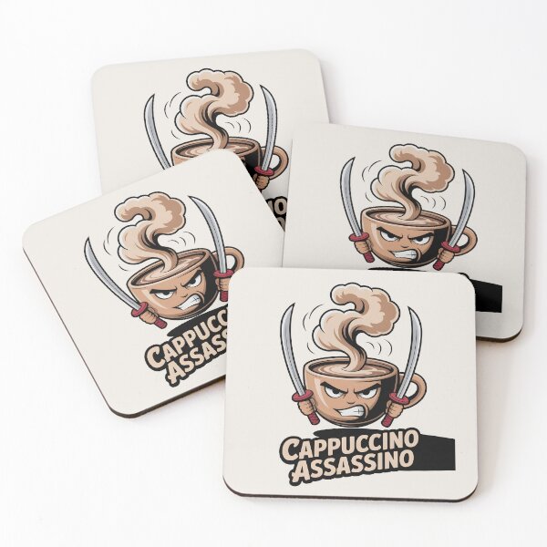 Item preview, Cappuccino Assassino Italian Meme designed and sold by AniArtPL.