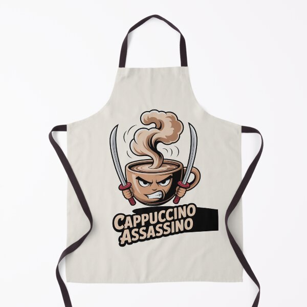 Item preview, Cappuccino Assassino Italian Meme designed and sold by AniArtPL.