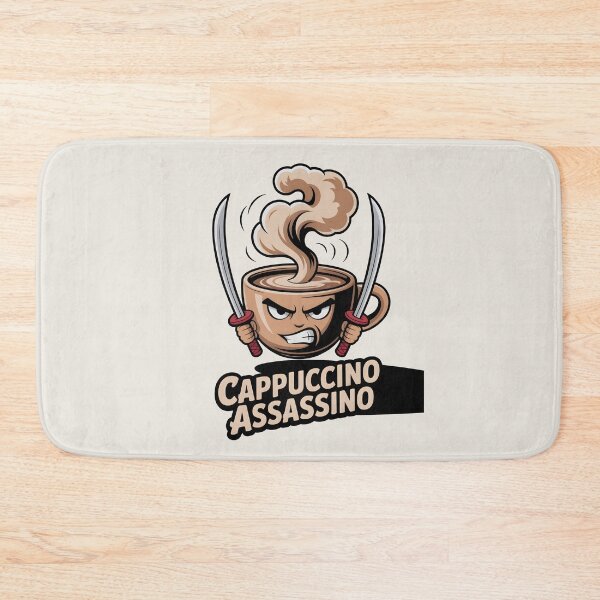 Item preview, Cappuccino Assassino Italian Meme designed and sold by AniArtPL.