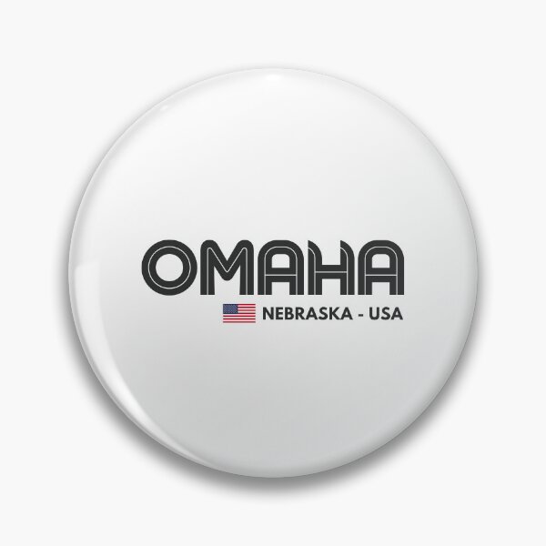 Item preview, Omaha - Nebraska - USA  designed and sold by Sketch-Shack.