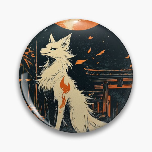 Item preview, Kitsune Nine-Tailed Shadow Adventure Game Art designed and sold by [EverNever] Creative Gear Alternatives.