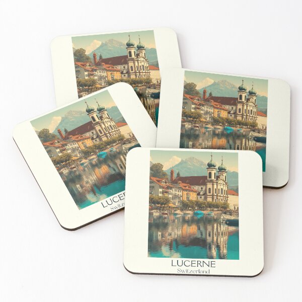 Item preview, Lucerne Poster – Baroque Beauty & Lakeside Reflection designed and sold by TuncGK.