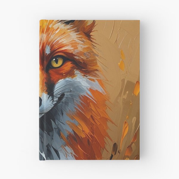 Item preview, watercolor fox designed and sold by saly55887.
