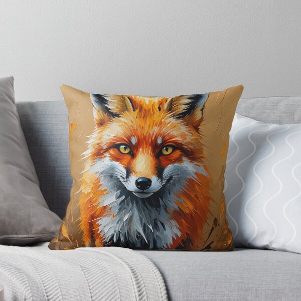 Item preview, watercolor fox designed and sold by saly55887.