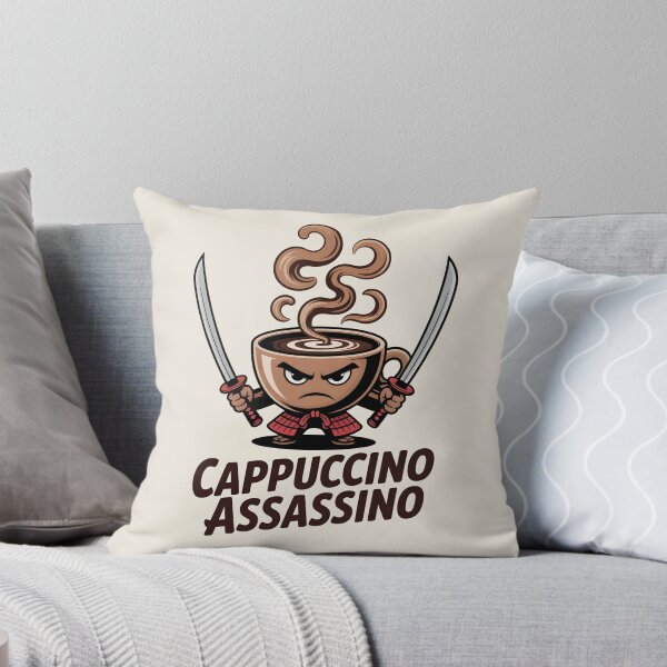 Item preview, Cappuccino Assassino Italian Meme designed and sold by AniArtPL.