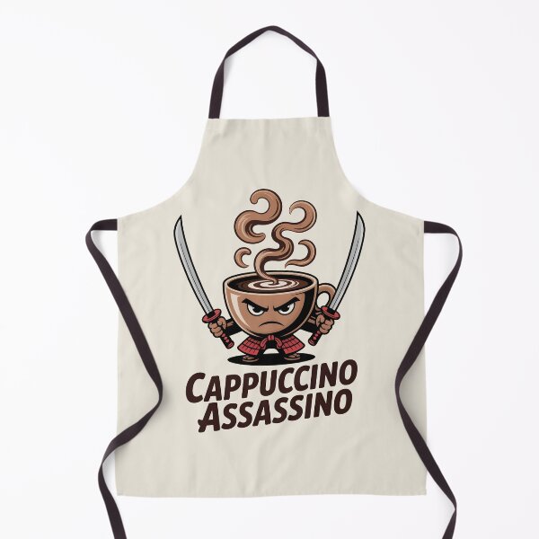 Item preview, Cappuccino Assassino Italian Meme designed and sold by AniArtPL.