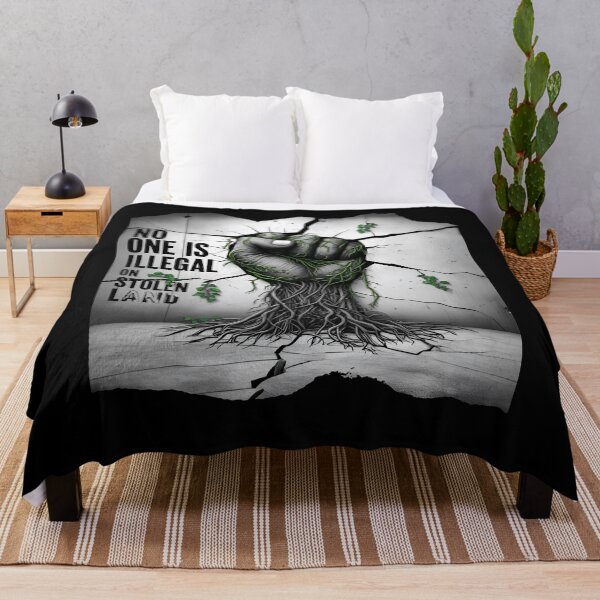 Item preview, Rebellious Roots Break Concrete Wall designed and sold by ChicTrendz.