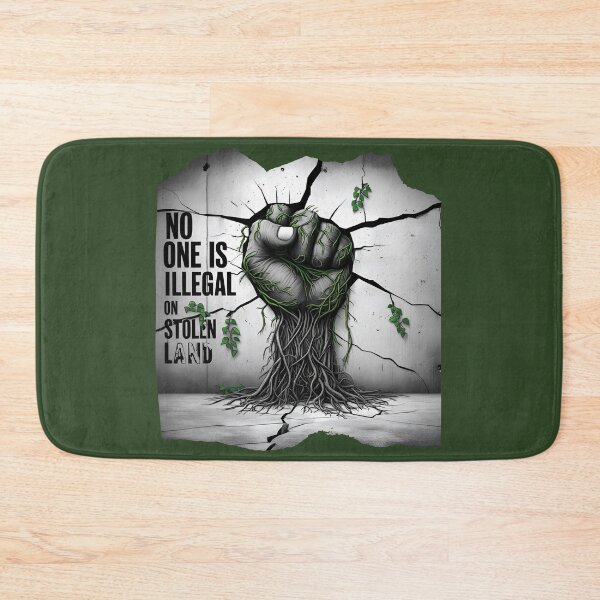 Item preview, Rebellious Roots Break Concrete Wall designed and sold by ChicTrendz.