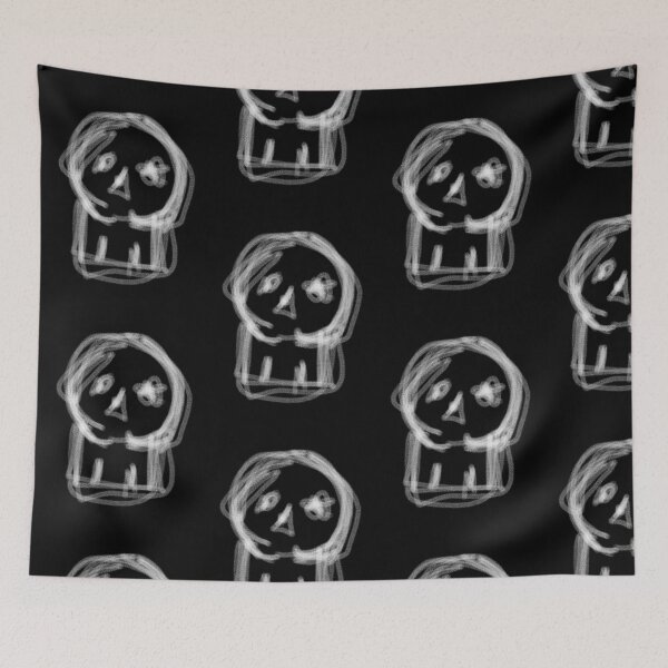 Item preview, Emo punk skull designed and sold by roselily1111.
