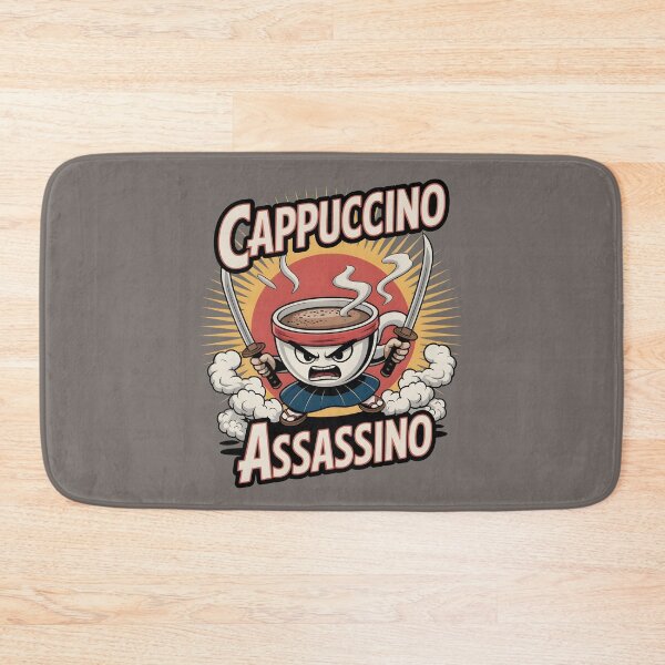 Item preview, Cappuccino Assassino Italian Meme designed and sold by AniArtPL.