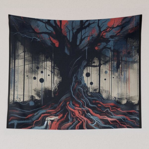 Item preview, Majestic Banyan Tree Acrylic Art – AI-Generated Nature Design for Plant Lovers, Eco Fashion & Botanical Accessories designed and sold by knalpot-design.