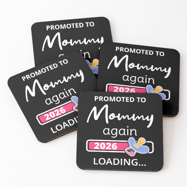 Item preview, Promoted To Mommy Again 2026 Loading I designed and sold by Lemon Pepper.