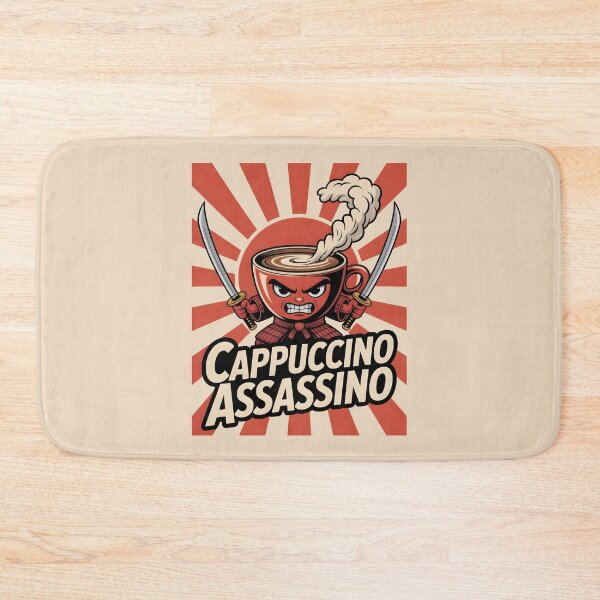 Item preview, Cappuccino Assassino Italian Meme designed and sold by AniArtPL.