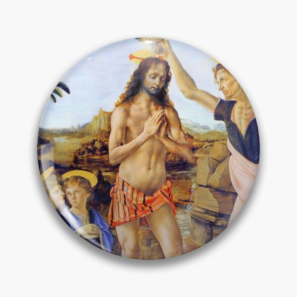 Item preview, Baptism of Christ (1470-1480) designed and sold by stevepmp.