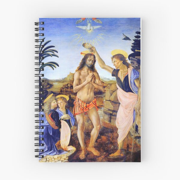 Item preview, Baptism of Christ (1470-1480) designed and sold by stevepmp.