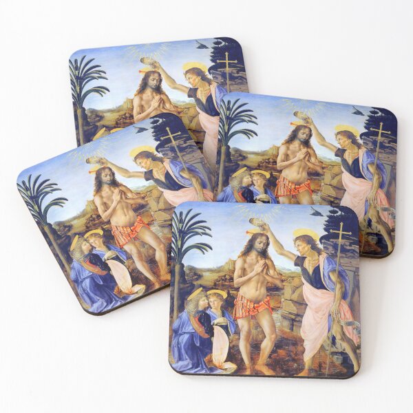 Item preview, Baptism of Christ (1470-1480) designed and sold by stevepmp.